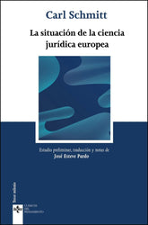 LA SITUACION DE LA CIENCIA DEL DERECHO EUROPEA - 9788430992362